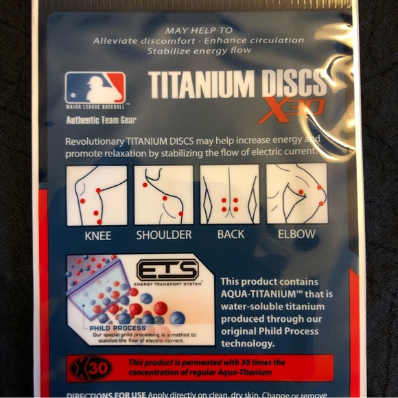 2008 Officially Licensed MLBP Colorado Rockies - Phiten X30 Titanium Discs - Picture 5 of 9